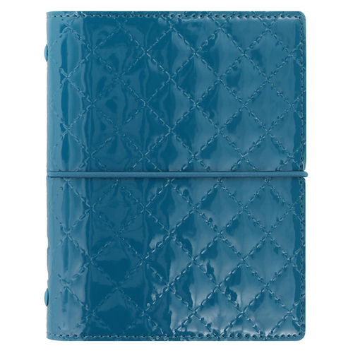 Filofax Domino Luxe Pocket Organiser Stationery Teal