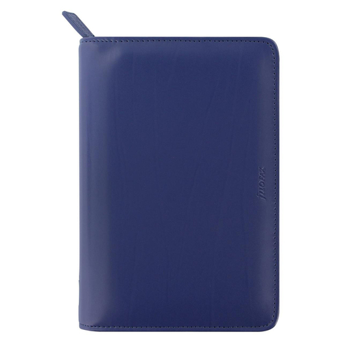 Filofax Metropol Personal Zip Organiser Faux Leather - Navy