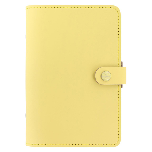 Filofax The Original Personal Organiser Leather - Lemon