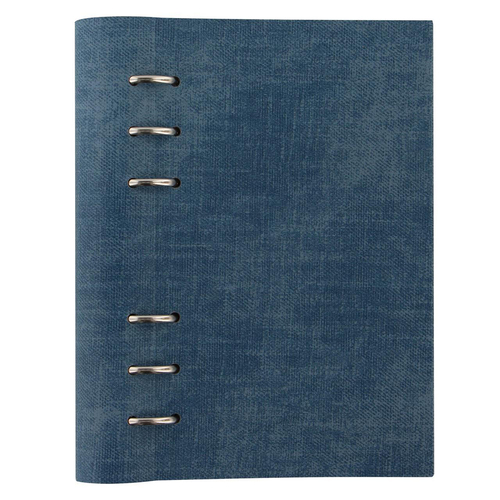 Filofax Personal Clipbook Organiser Pastels - Denim