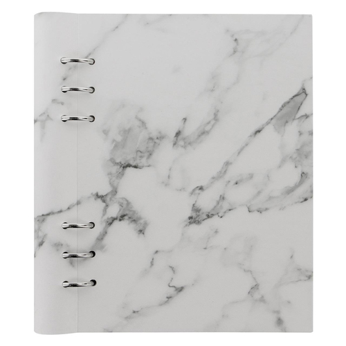 Filofax A5 Patterns Clipbook Writing Notebook - Marble