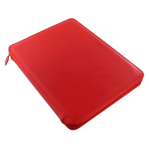 Filofax 32cm A4 Metropol Zipped Folio Personal Organiser Red