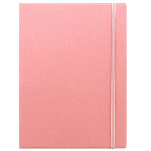 Filofax Pastels A4 Notebook Ruled Paper Stationery - Rose