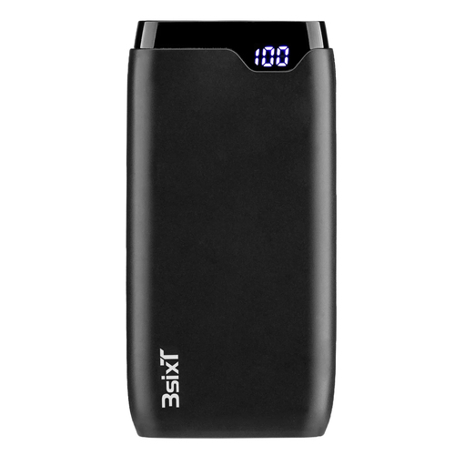 3sixT 3S-1671 JetPak Pro LED 20000mAh Power Bank - Black