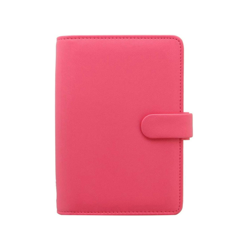 Filofax Saffiano Personal Organiser Faux Leather - Peony