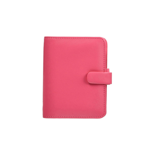 Filofax Saffiano Pocket Organiser Faux Leather Peony