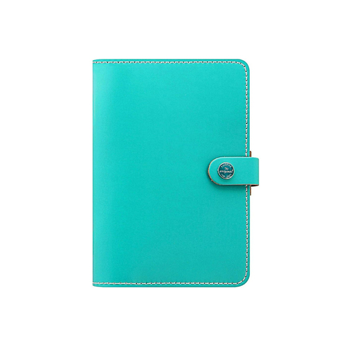 Filofax The Original Pocket Organiser Leather Turquoise