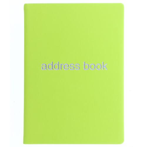 Letts Dazzle A5 Address Book Pear Home Office Stationery