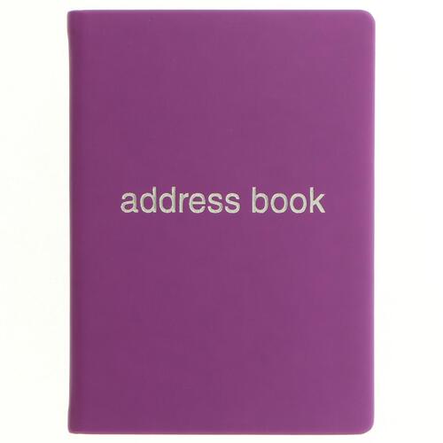 Letts Dazzle A6 Address Book Purple Home Office Stationery