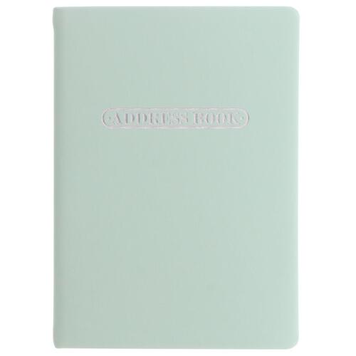 Letts Pastel A6 Address Book Duck Egg Home Office Stationery