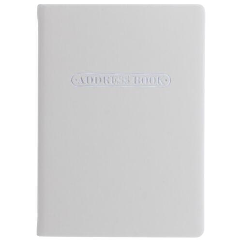 Letts Pastel A6 Address Book Grey Coloured Home Office Stationery