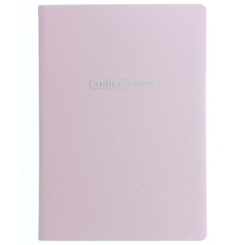 Letts Pastel A5 Address Book Lilac Home Office Stationery