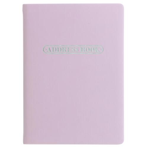 Letts Pastel A6 Address Book Lilac Home Office Stationery