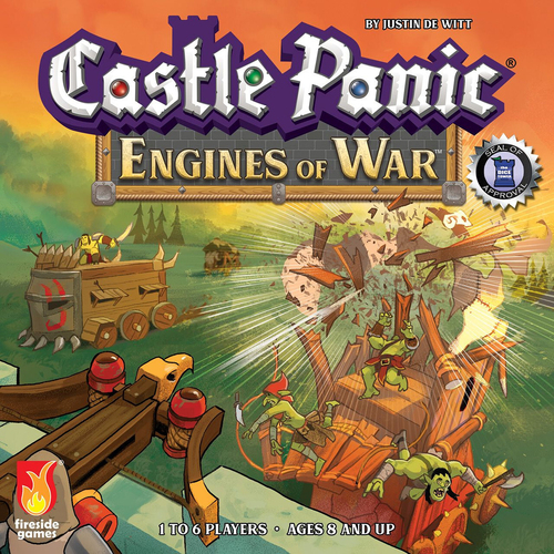 Fireside Games Castle Panic Engines of War 2nd Edition Kids Board Game 8y+