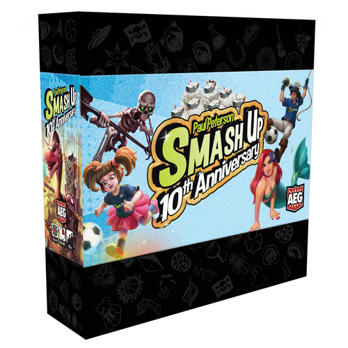 Aeg Smash Up 10th Anniversary Set Tabletop Party Board Game