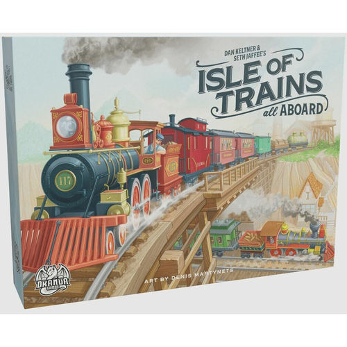 Dranda Games Isle of Trains All Aboard Tabletop Board Game 12y+