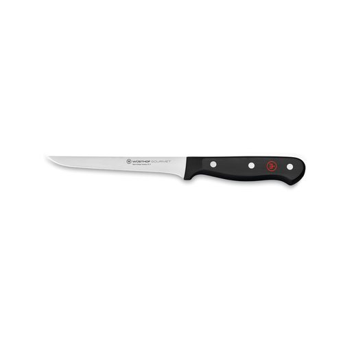 Wusthof Gourmet Stainless Steel Boning Knife 14cm Blade - Black