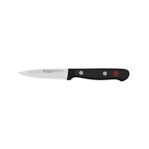 Wusthof Gourmet Stainless Steel Paring Knife 8cm Blade - Black