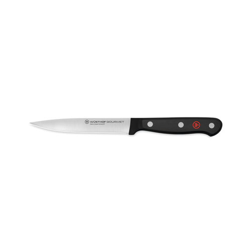 Wusthof Gourmet Stainless Steel Utility Knife 12cm Blade - Black