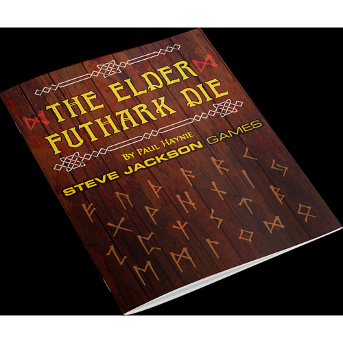 Steve Jackson Games The Elder Futhark Die Game w/ 20-Pages Book & Dice 14y+