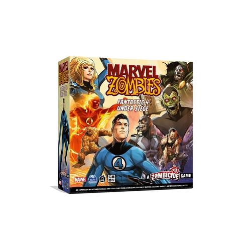 Cmon Marvel Zombies Fantastic 4: Under Siege Tabletop Party Board Game