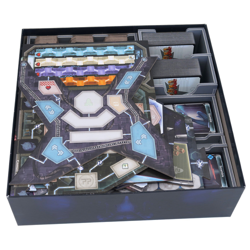 Folded Space Game Inserts Divider Tray - Clank! In Space Plus Expansions