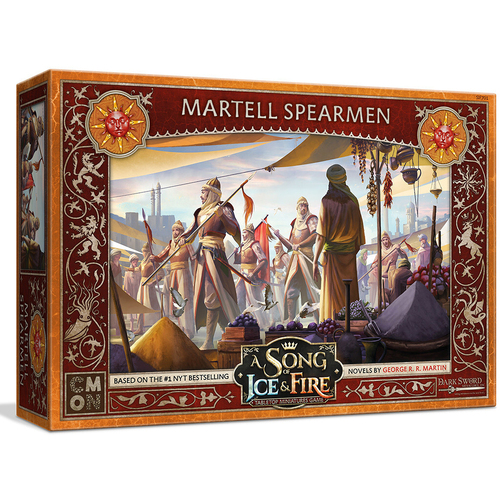 Cmon A Song Of Ice & Fire Miniatures Game Figure Martel Spearmen 14y+