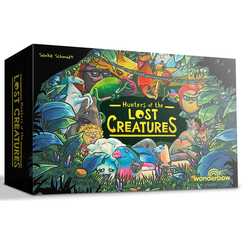 Wonderbow Games Hunters of the Lost Creatures Kids Card Game 5y+