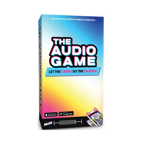 Wilder Games The Audio Game Adult/Teens Fun Play Party Card Game 17+