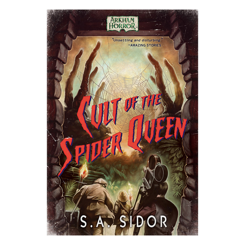 Aconyte Arkham Horror Cult of the Spider Queen Story Book Paperback