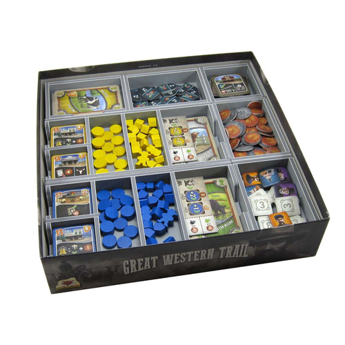 Folded Space Game Inserts Divider Tray - Great Western Trail 2nd Edition