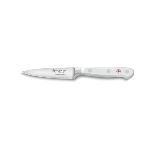 Wusthof Classic Stainless Steel Paring Knife 9cm Blade - White