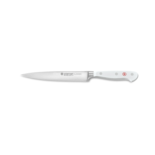 Wusthof Classic Stainless Steel Utility Knife 16cm Blade - White