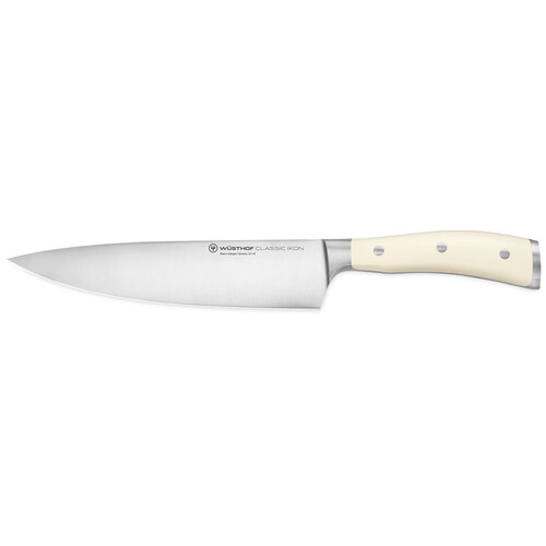 Wusthof Classic Ikon Stainless Steel Chef's Knife 20cm Blade Creme