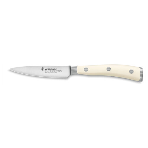 Wusthof Classic Ikon Stainless Steel Paring Knife 9cm Blade Creme