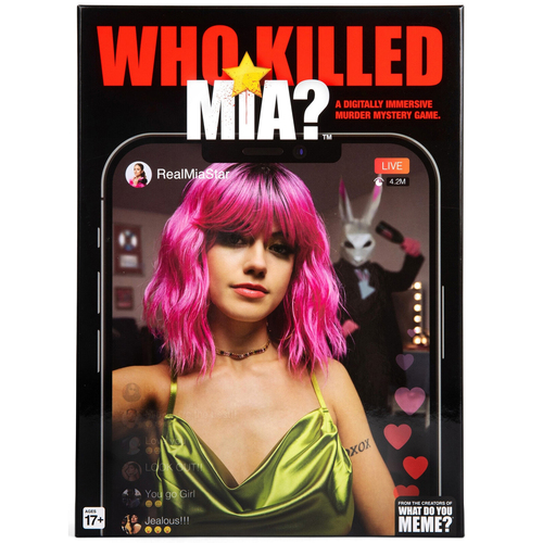 What Do You Meme Who Killed Mia? Mystery Game 17y+