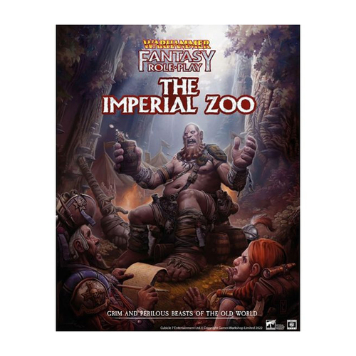 Cubicle 7 Warhammer Fantasy Roleplay The Imperial Zoo Guide Book 13y+