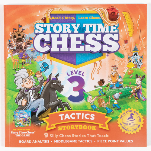 Thinking Cup Games Story Time Chess Level 3 Tactics Board Game Expansion