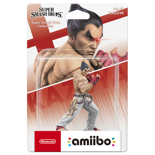 Nintendo SWI Amiibo Super Smash Bros Collection Kazuya No 91 Action Figure