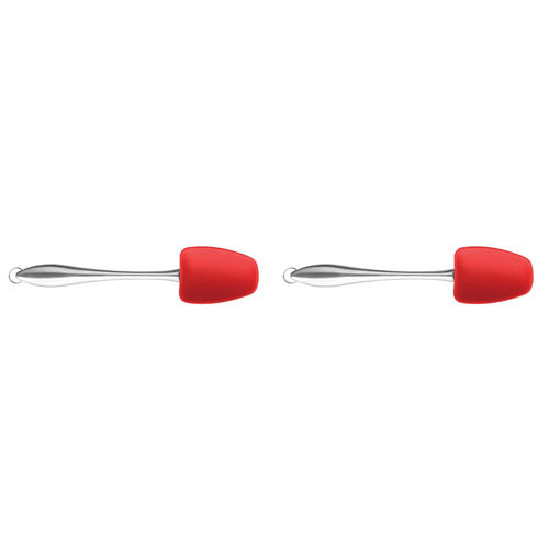 2PK Dexas Gadget Silicone 29cm Spoonula Cooking Utensil - Red