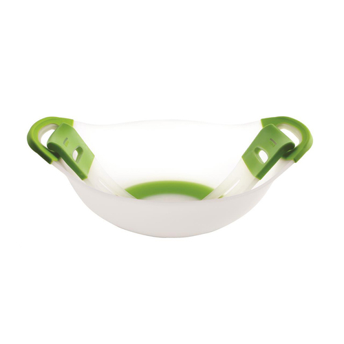 Dexas Silicone 41cm Serving Salad Bowl w/ Green Handles