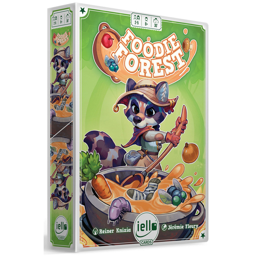 Iello Foodie Forest Trick-Taking Tabletop Party Board Game 8y+