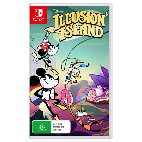 Nintendo Switch SWI Disney Illusion Island Video Game