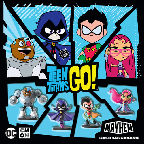 CoolMini Teen Titans GO Mayhem Kids Strategy Card Game 10y+