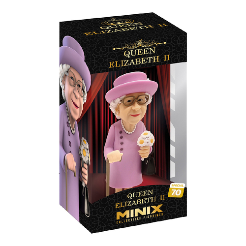 Minix Queen Elizabeth II 12cm Vinyl Action Figure Toy