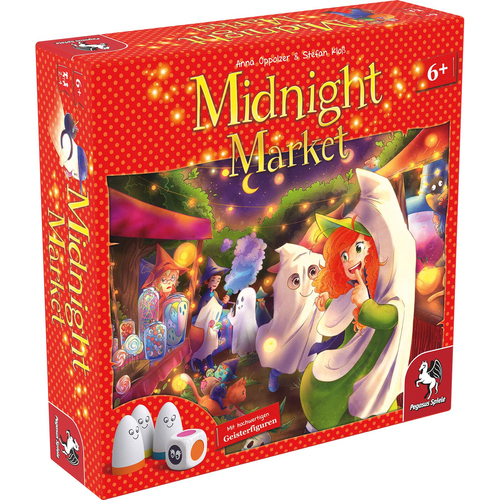 Pegasus Spiele Midnight Market Kids/Family Board Game 6y+