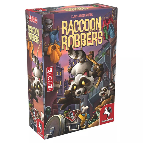 Pegasus Spiele Raccoon Robbers Tabletop Party Board Game