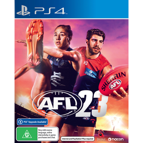 PS4 AFL 2023 NACON Football Sports Console Video Game