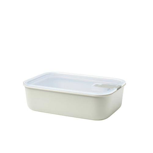 Mepal Food Storage Box w/ EasyClip Lid Rectangle 1.5L - Nordic White