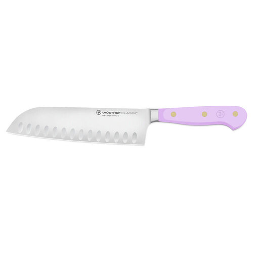 Wusthof Classic Stainless Steel Santoku Knife 17cm Blade - Purple Yam